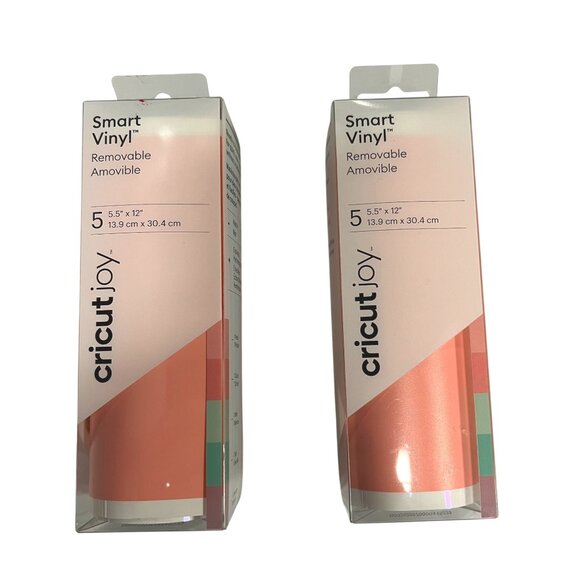 Cricut Joy Removable Smart Vinyl Sampler 2pk - Picture 1 of 9